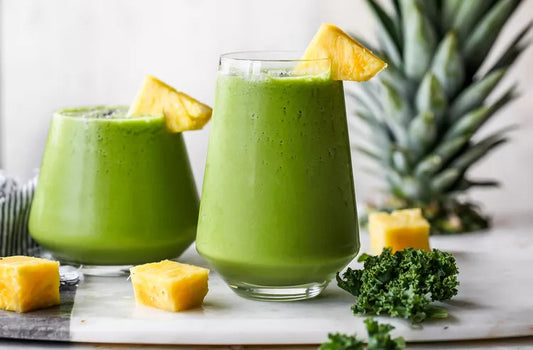 Batido verde sanador